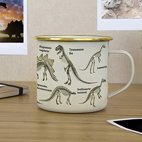 Mug Dinosaure blanc variant 1 