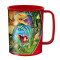 Mug Dinosaure multicolore plastique 3D 300 ml - miniature