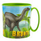 Mug Dinosaure plastique 350 ml - miniature