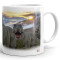 Mug T-rex - Dinosaure - blanc - miniature variant 1