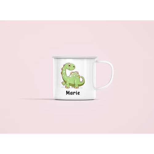 Mug Dinosaure blanc personnalisable 300 ml variant 2 