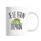 Mug Dinosaure blanc céramique - miniature