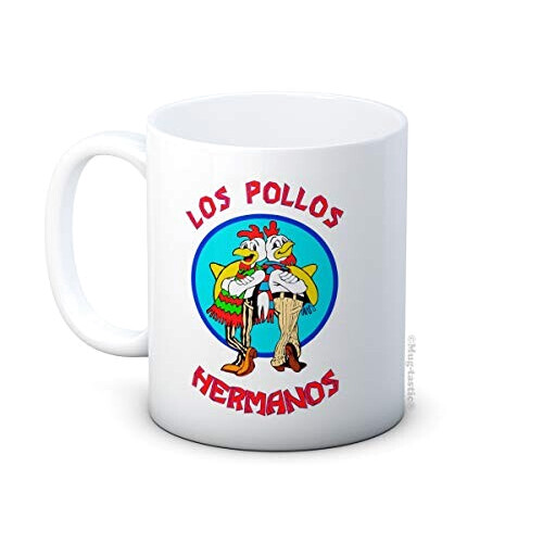 Mug Los Pollos Hermanos - Breaking Bad - blanc céramique 308 ml