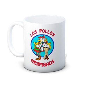 Mug Los Pollos Hermanos - Breaking Bad - blanc céramique 308 ml