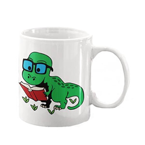 Mug Dinosaure vert personnalisé