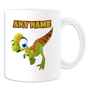 Mug Raptor - Dinosaure - blanc