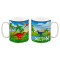 Mug Dinosaure multicolore céramique personnalisé 30 cl - miniature