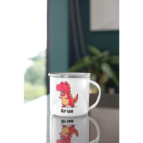 Mug Dinosaure blanc personnalisable 300 ml variant 0 