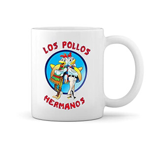 Mug Los Pollos Hermanos - Breaking Bad - blanc céramique