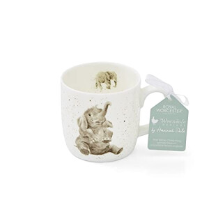 Mug Éléphant multicolore porcelaine