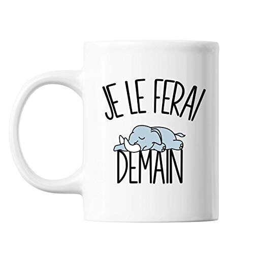 Mug Éléphant blanc céramique variant 0 