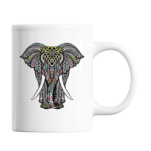 Mug Éléphant blanc céramique variant 0 