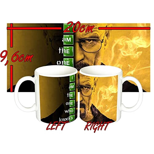 Mug Bryan Cranston - Breaking Bad - blanc céramique 325 ml variant 0 