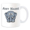 Mug Éléphant blanc personnalisé - miniature