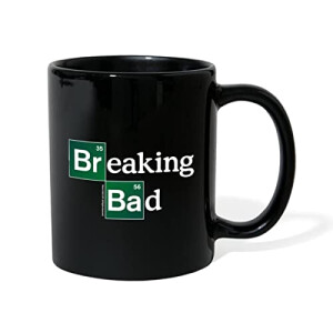 Mug Walter White - Breaking Bad - noir logo 325 ml