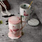 Mug Flamant rose rose céramique 380 ml - miniature variant 3