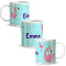Mug Flamant rose plastique 33 cl - miniature
