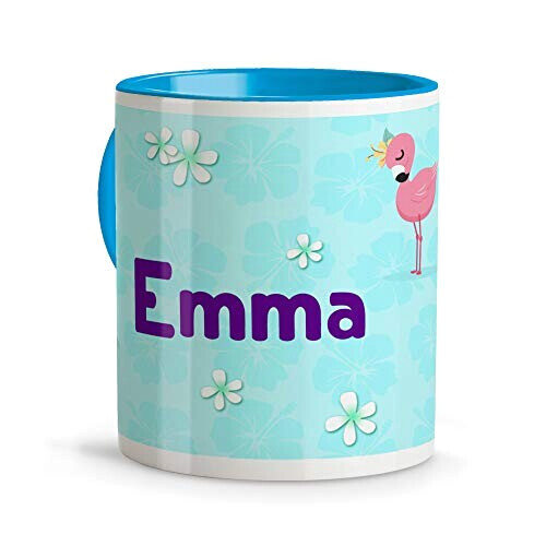 Mug Flamant rose plastique 33 cl variant 1 