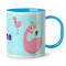 Mug Flamant rose plastique 33 cl - miniature variant 3