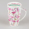 Mug Flamant rose rose porcelaine - miniature variant 1