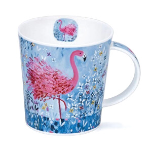 Mug Flamant rose porcelaine