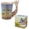 Mug Girafe multicolore - miniature