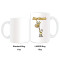 Mug Girafe blanc - miniature variant 1