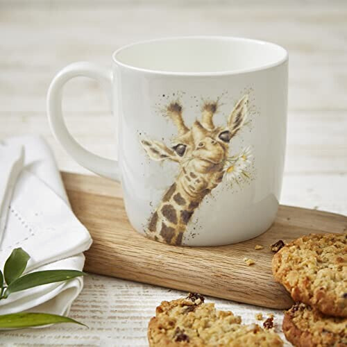 Mug Girafe gris céramique porcelaine variant 3 