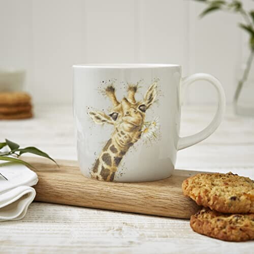 Mug Girafe gris céramique porcelaine variant 5 