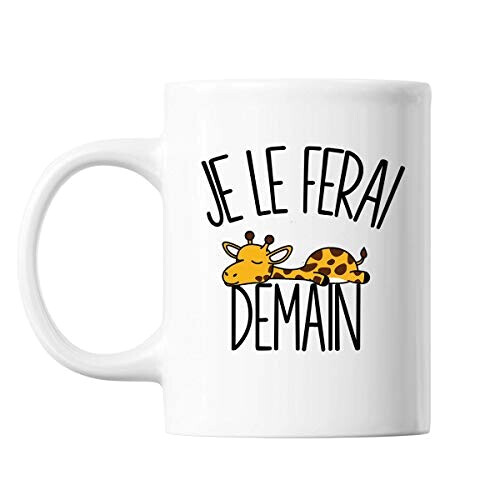 Mug Girafe blanc céramique variant 0 