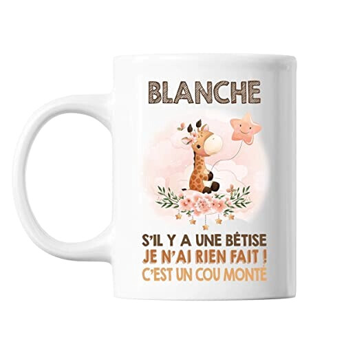 Mug Girafe blanc