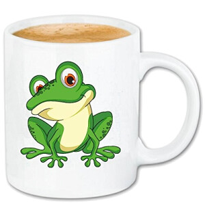 Mug Grenouille blanc céramique 330 ml