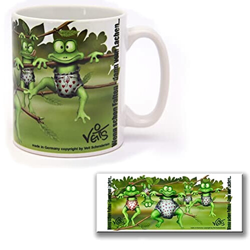 Mug Grenouille blanc céramique variant 2 