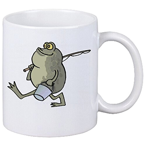 Mug Grenouille blanc céramique 330 ml