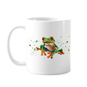 Mug Grenouille vert céramique porcelaine 350 ml