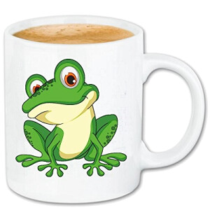 Mug Grenouille blanc céramique 330 ml