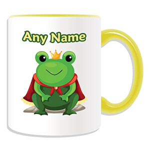 Mug Grenouille jaune céramique