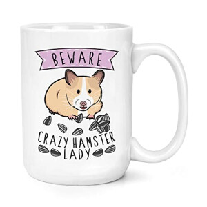 Mug Hamster blanc céramique logo