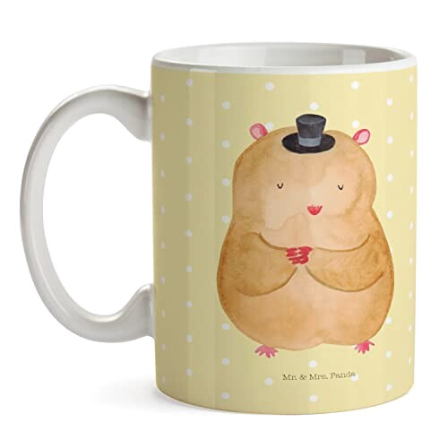 Mug Hamster jaune pastel variant 1 