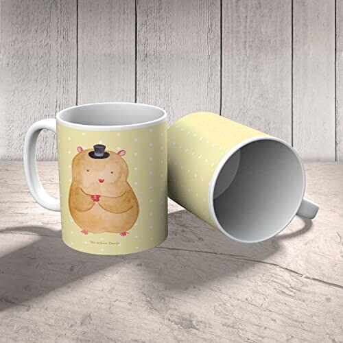 Mug Hamster jaune pastel variant 2 