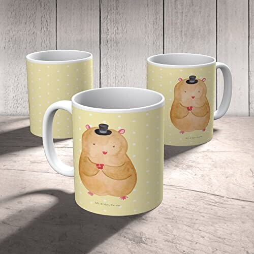 Mug Hamster jaune pastel variant 3 