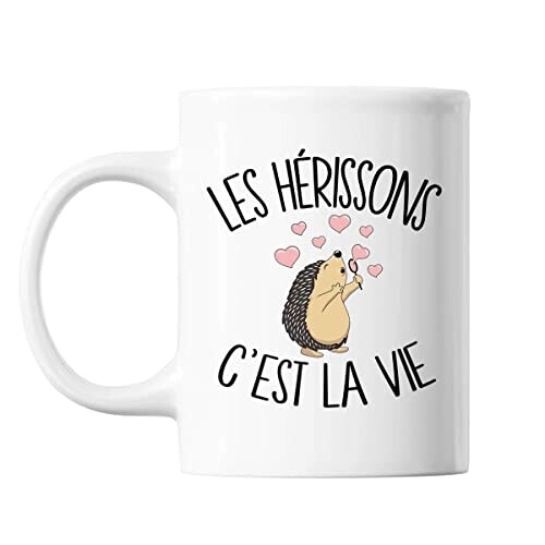 Mug Hérisson noir céramique variant 0 