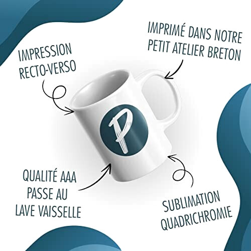 Mug Hérisson blanc céramique variant 4 