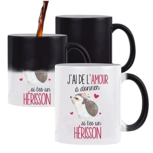 Mug Hérisson magique 325 ml