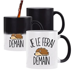 Mug Hérisson blanc magique