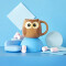 Mug Hibou multicolore céramique 400 ml - miniature variant 3