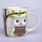 Mug Hibou blanc - miniature