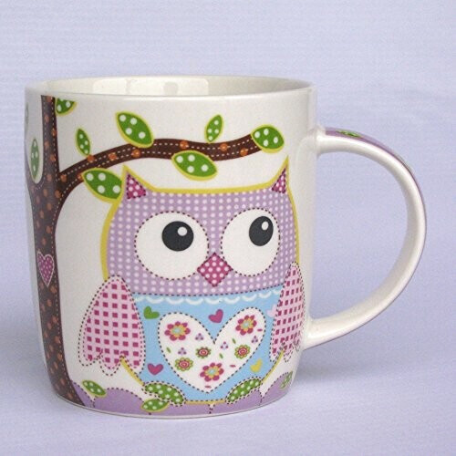 Mug Hibou blanc variant 1 