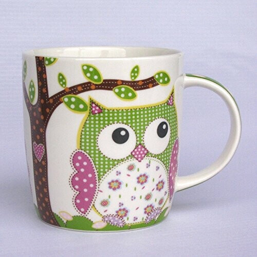 Mug Hibou blanc variant 2 