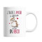 Mug Hibou blanc céramique - miniature variant 1